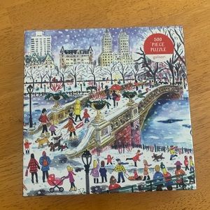 500 Piece Puzzle Bow Bridge in Central Park